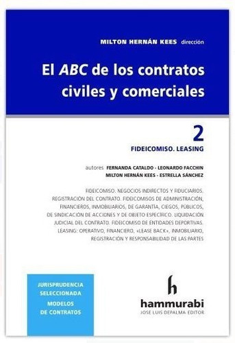 El Abc De Los Contratos Civiles Y Comerciales Vol. 2 - Kees,