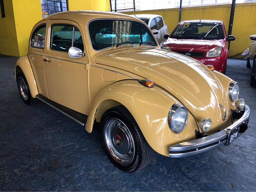 Imagem 6 de 15 de Vw Fusca Placa Preta