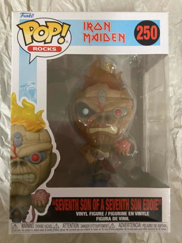 Seventh Son Of A Seventh Son Eddie 250 Iron Maiden Funko Pop