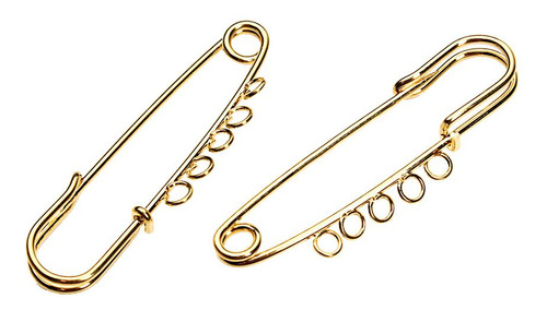 2x 10 Piezas Broches Accesorios De Joyería Diy 60 Mm