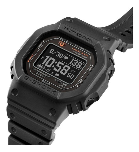 Reloj de pulsera con monitor cardíaco G-shock DW-H5600-1dr