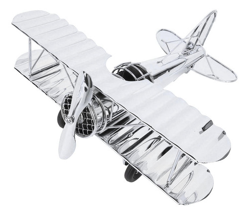 Simulación De Modelo Grande De Ornamento De Avión Vintage