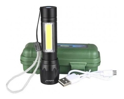 Mini Linterna Doble Función Led + Estuche