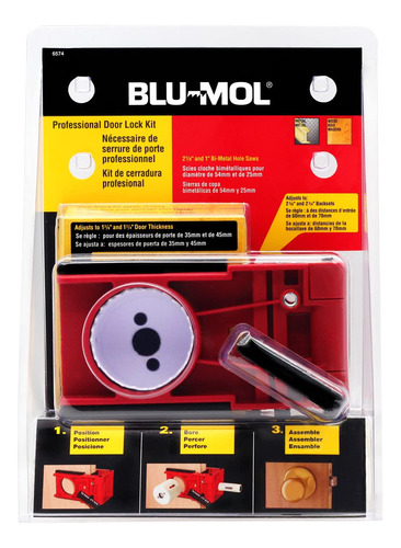 Disston E0101949 Blu-mol Lock Kits De Instalacin Profesional