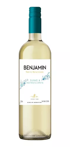 Imagem 1 de 2 de Vinho Benjamin Nieto Senetiner Torrontés Suave 750ml