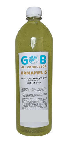 Gel Conductor Hamamelis - Gob - 1 Litro