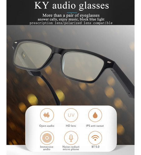 Para Gafas De Audio Inteligentes. Gafas Inteligentes For