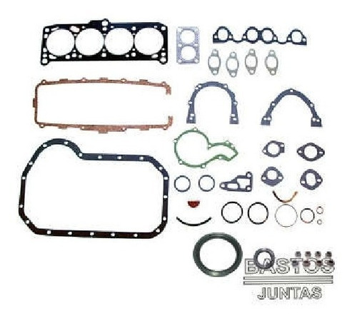 Kit Junta Motor C/ret Gol Passat Ts Voyage Md 1.6 8v 79/84