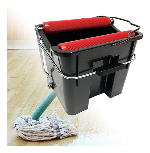 Cubo De Fregona De 14 L Cubo De Limpieza Exprimidor De Agua