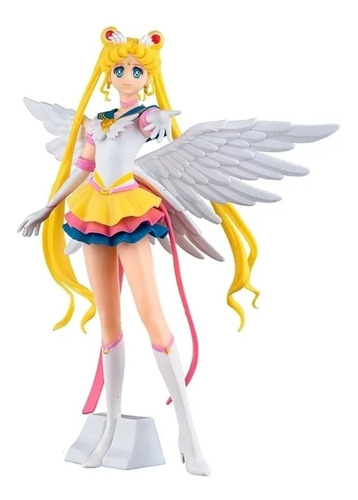 , Sailor Moon Glitter Y Glamour Eternal Figura En Caja