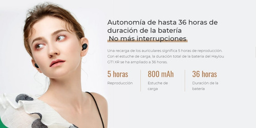 Auriculares Inalambricos Xiaomi Haylou Gt1 Xr New Chip 2020