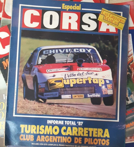 Revista Corsa Parabrisas N1124 Enero 1988 Para Colección