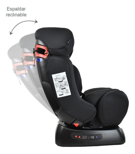 Silla De Bebé Para Carro Priori Focus Negro