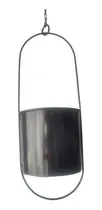 Comprar Macetero Colgante De Hierro Con Cadena Y Maceta De Hierro