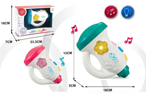 Trompeta Con Sonidos Juguete Musical Para Bebé
