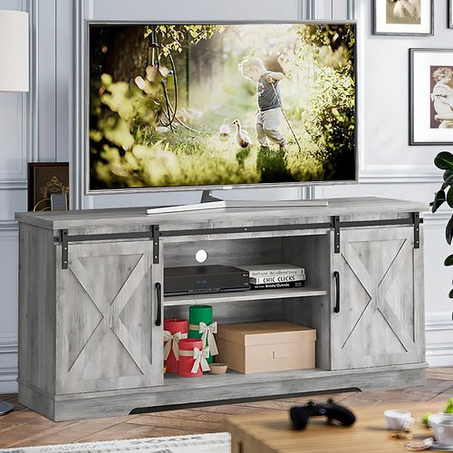 Idealhouse Soporte De Tv De Granja Centro De Entretenimiento