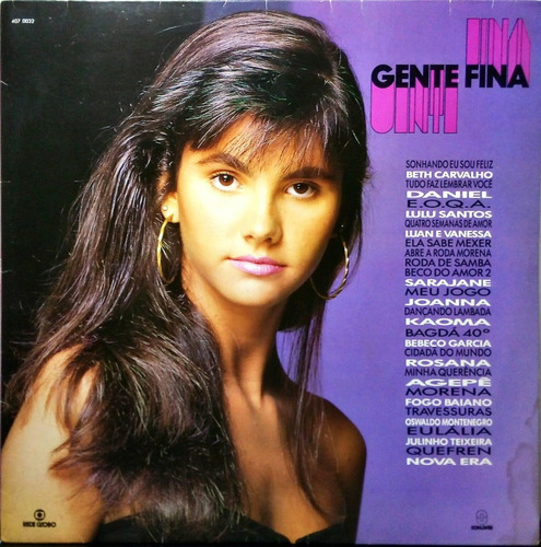 Gente Fina Lp Trilha Novela Nacional 1990 N. 223