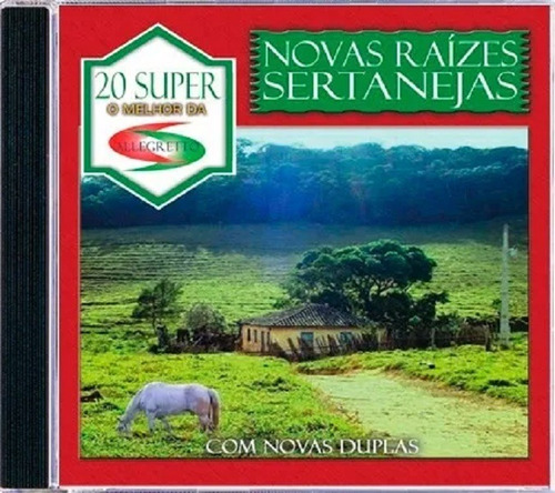 20 Super - Novas Raízes Sertanejas- Cd 0 Produzido Por Allegretto