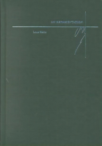 On Representation, De Louis Marin. Editorial Stanford University Press, Tapa Dura En Inglés