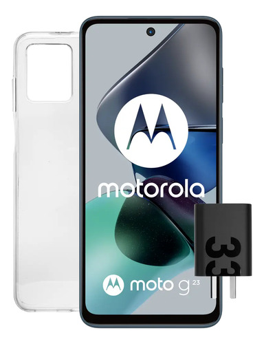 Celular Motorola G23 Azul Cristal 128 Gb 4 Gb Ram.