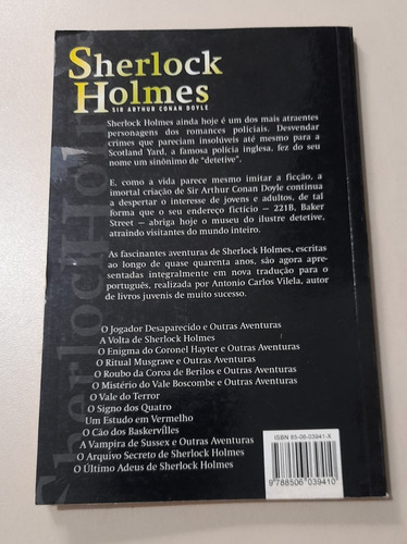 Sherlock Holmes Sir Arthur Conan Doyle O Signo Dos 4 (Usado)