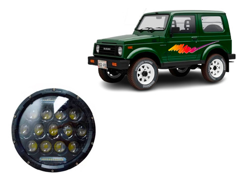 Optico Para Suzuki Samurai 1984/2003 8 Led 65w R/l