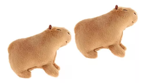 2xbrinquedos De Capivara Adorável Cachorrinho Fofo De