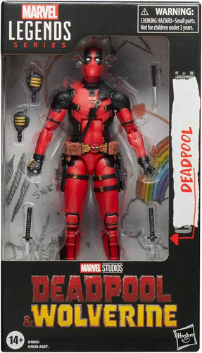 Deadpool Marvel Legends Series Deadpool & Wolverine Hasbro