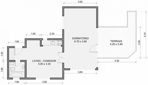 Imagen 8 de 14 de Venta De Departamento En Constitución, Capital Federal