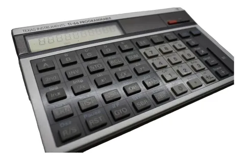 Calculadora Texas Instruments Ti-66 Programmable Retro Japan