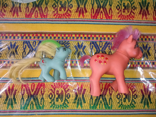 Mi Pequeño Pony Y Bebe Pony Hasbro Argentina A Restaurar (Usado)