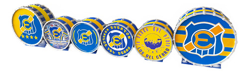 Set Bombos Everton En Miniatura Personalizable 3d
