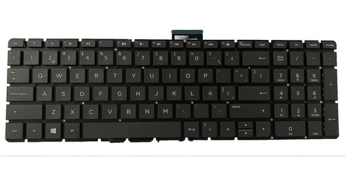 Teclado Para Hp 15-aq 15-bk 15-au 15-as 15-aw 15-ax 15-bc Es