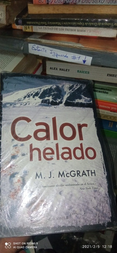 Libro Calor Helado. M. J. Mc Grath
