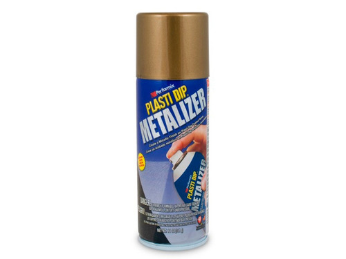 Pintura Removible Plastidip Aerosol Bright Gold Metalizer