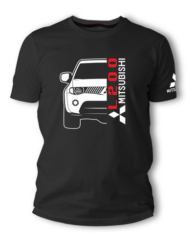 Remera Fierrera Camioneta Mitsubishi L 200 Algodon