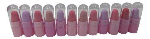 Labiales Mini Para Nena X 36 Ideal Juegos Souvenirs Cumples 