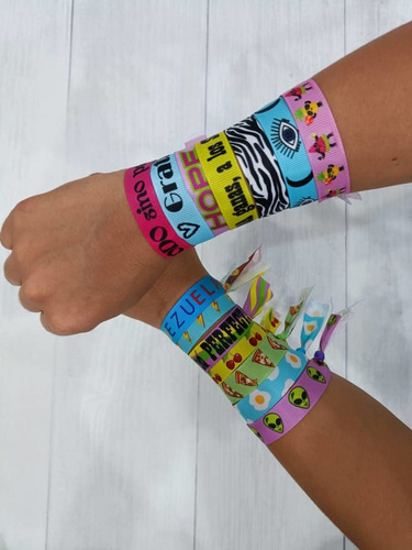 Brazaletes/pulseras Para Fiestas O Eventos Corporativos 