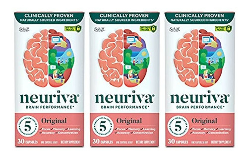 Neuriva Original Brain Performance (30 Unidades), Suplemento