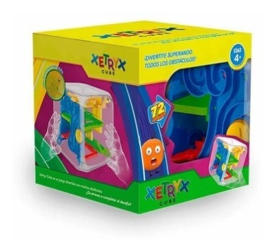 Juego De Ingenio Xetryx Cube 72 Obstaculos Lk0004