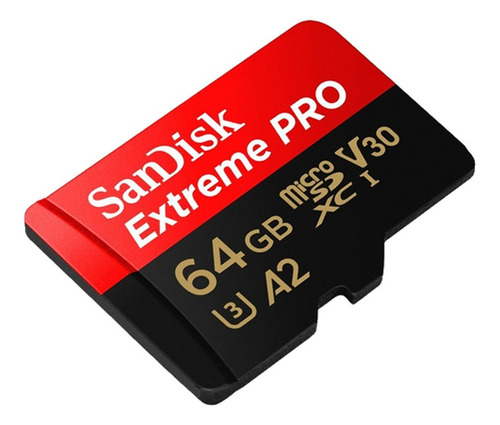Tarjeta Memoria Sandisk Extreme Pro 64gb Compatible Gopro