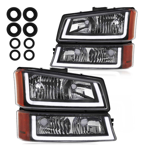 Bincmay Conjunto De Faros Led Drl Para Chevy