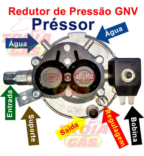 Redutor Gnv Préssor Melhor Preço Até 90hp C/ Garantia