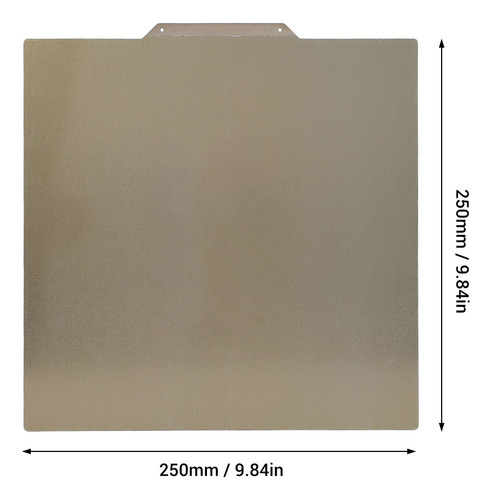 Placa De Construção De Impressora 3d Texturizada Lisa Pei 25