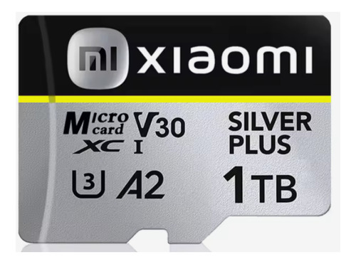 Micro Sd Tarjeta Memoria Xiaomi Silver Plus-1 Tb..