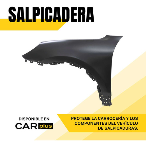 Salpicadera P/moldura Ford Escape Titanium 2020 Izquierda