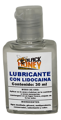 Lubricante Bhc Con Lidocaína 30 Ml