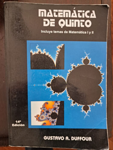 Matematica De Quinto. Gustavo A Doffour