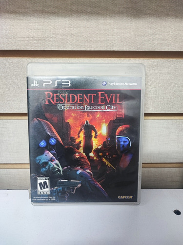 Resident Evil Operation Raccoon City Playstation 3 Usadito 