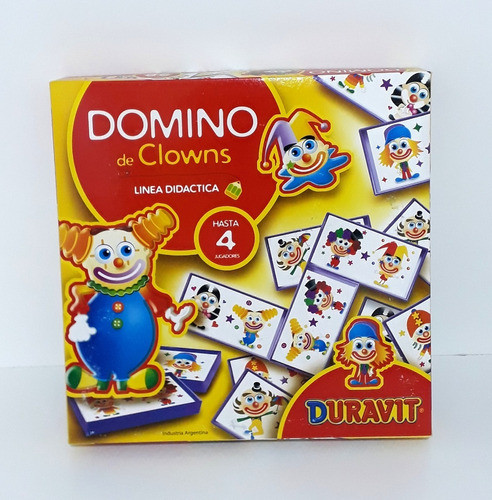 Dominó De Clowns Duravit Línea Didactica 035